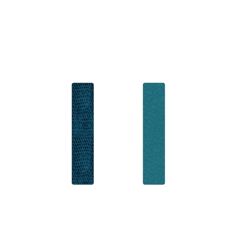 Reversible insert – Rings, Bluish Scales / Blue Georgettes-lesgeorgettes