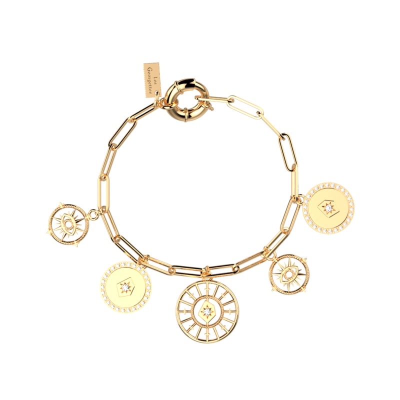 Astrale Pampille chain bracelet-lesgeorgettes