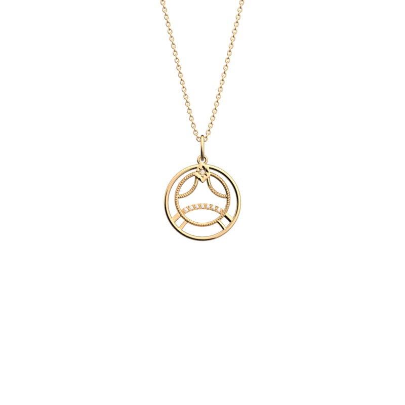 Cancer necklace-lesgeorgettes