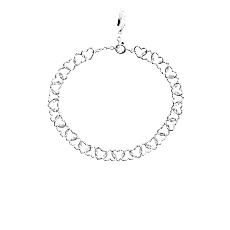 Kiss chain bracelet-lesgeorgettes