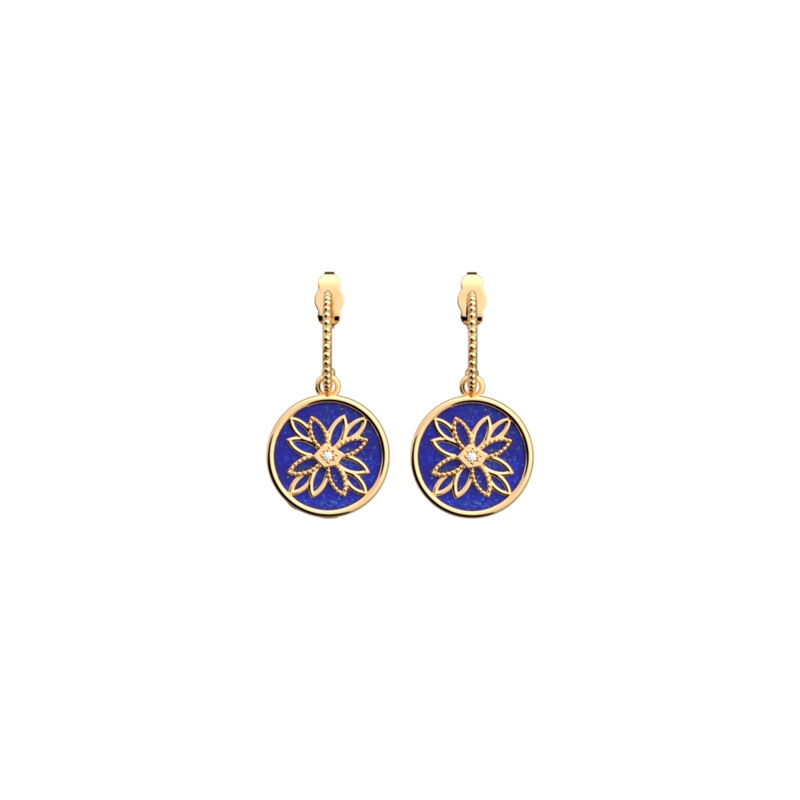 Porte-Bonheur Fleur earrings-lesgeorgettes