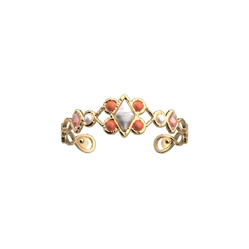 Rosace bracelet-lesgeorgettes