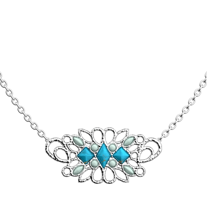 Rosace necklace-lesgeorgettes