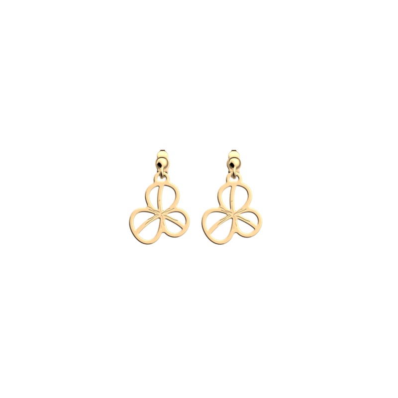 Trefle earrings-lesgeorgettes