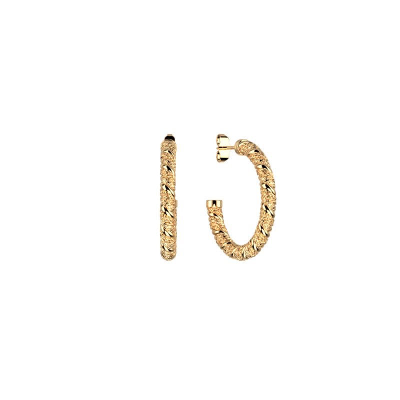 Icne Torsade earrings-lesgeorgettes