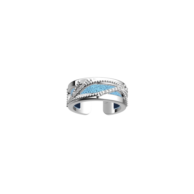 Rose des Sables Prcieuse ring, Starry Sky / Marine reversible insert-lesgeorgettes
