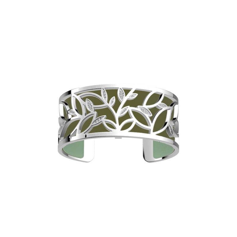 Arbre de Vie bracelet, Olive / Fresh Water reversible insert-lesgeorgettes