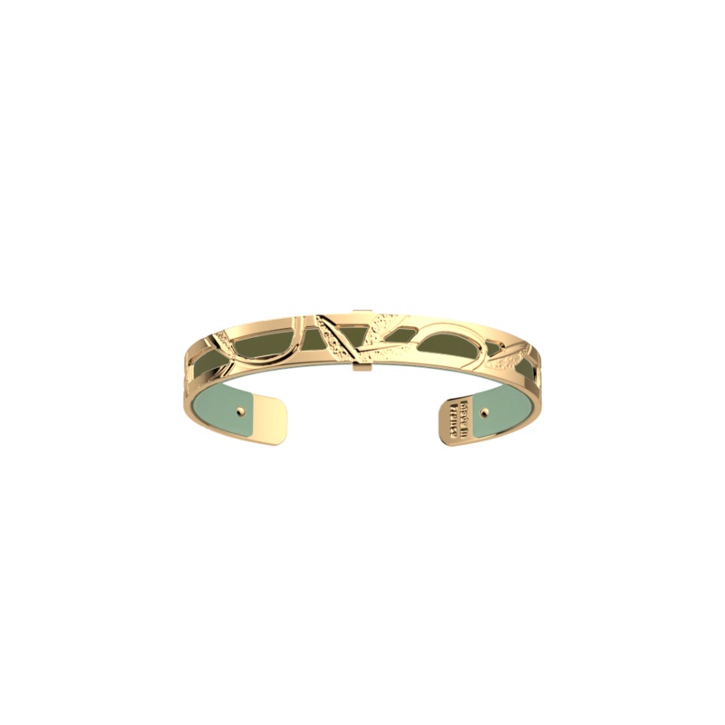 Rose des Sables bracelet, Fresh Water / Olive reversible insert-lesgeorgettes