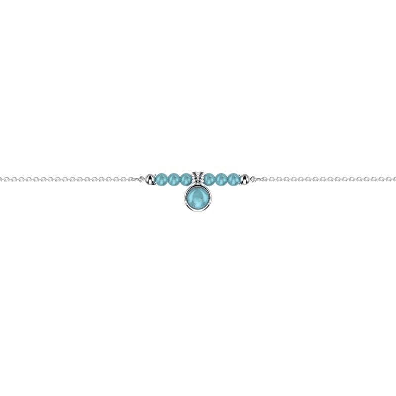 Solitaire Turquoise bracelet-lesgeorgettes