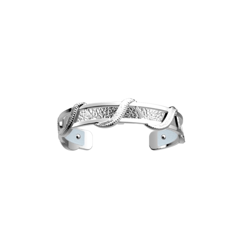 Drap bracelet, Disco / Crystal Blue reversible insert-lesgeorgettes