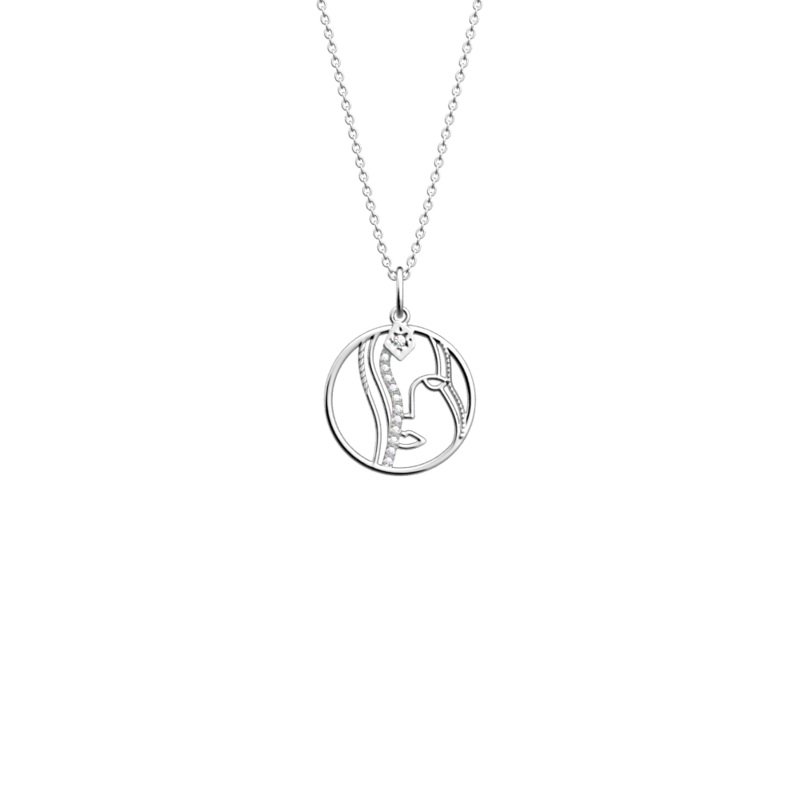 Virgo necklace-lesgeorgettes