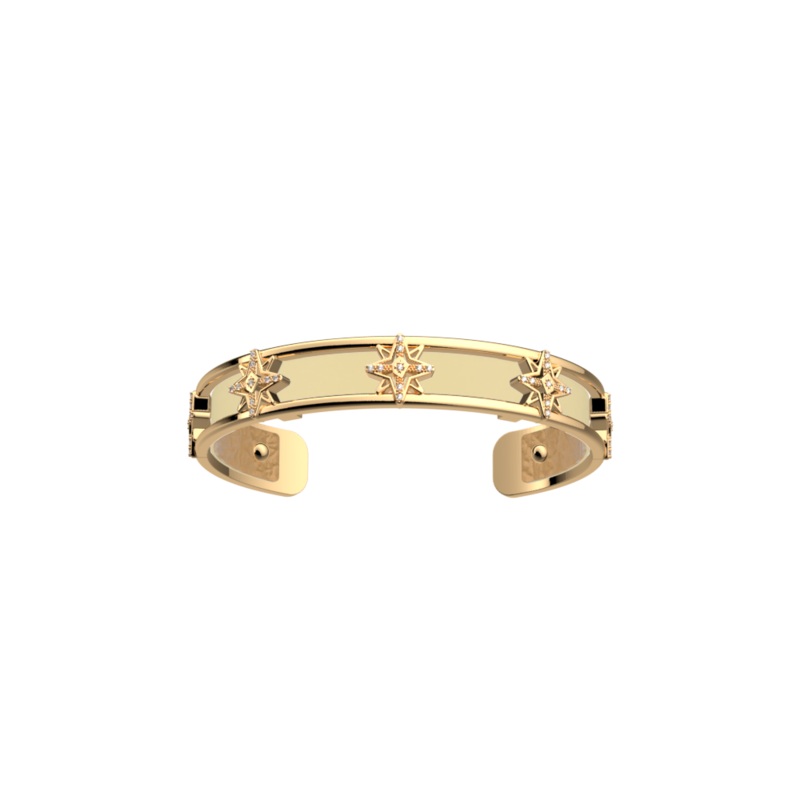 Rose des Vents bracelet, Caramel / Fine Sand reversible insert-lesgeorgettes