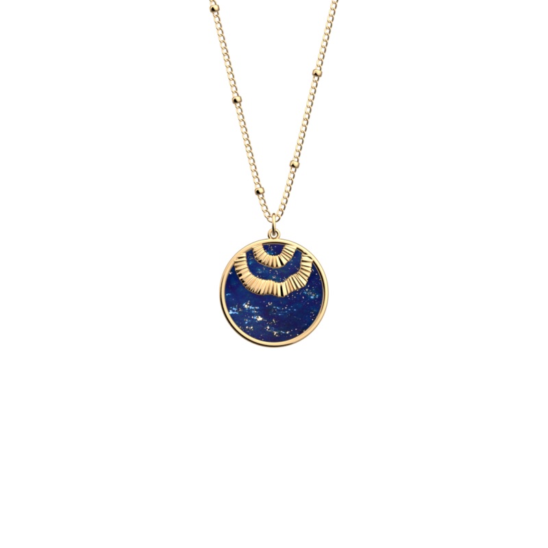 Nomade Necklace, Lapis Lazuli-lesgeorgettes