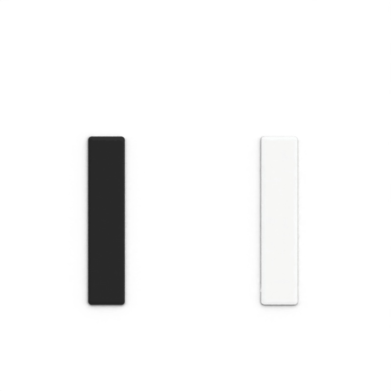 Reversible insert – Rings, Black / White-lesgeorgettes