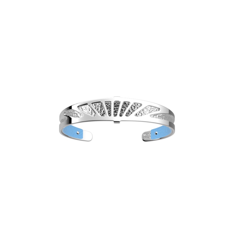 Amazone bracelet, Disco / Baby Blue reversible insert-lesgeorgettes