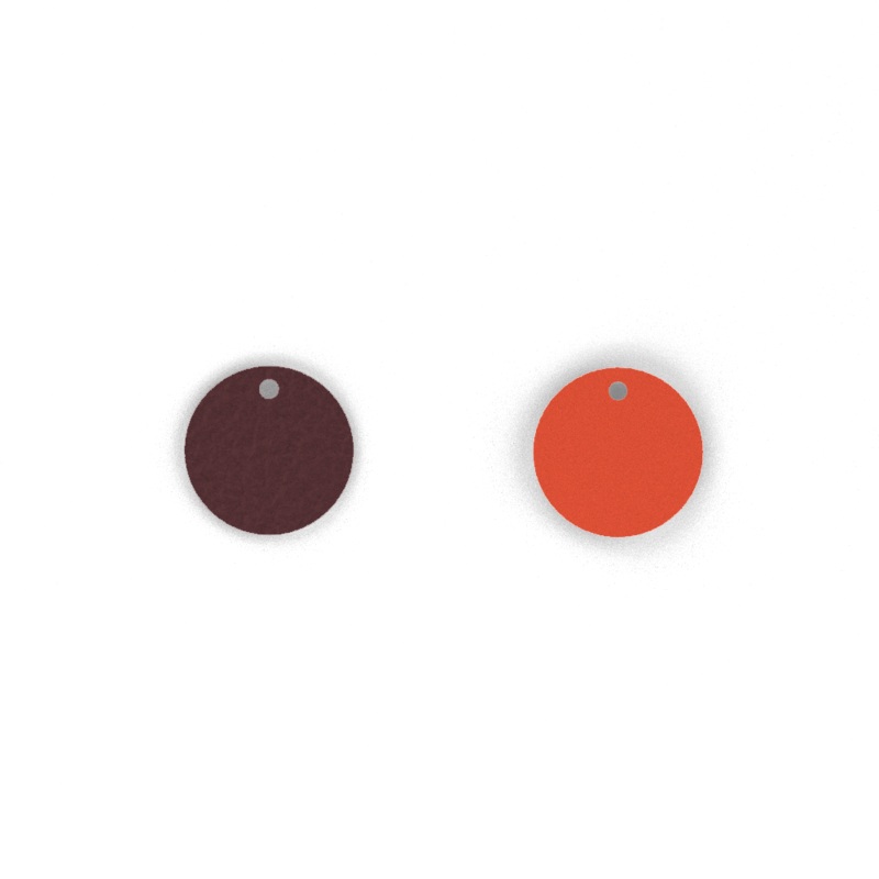 Reversible insert – Necklaces, Plum / Blood Orange-lesgeorgettes